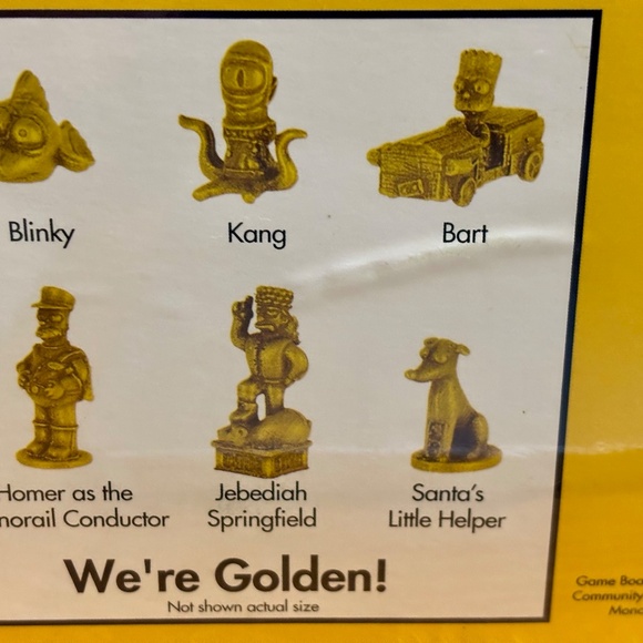 THE SIMPSONS MONOPOLY BOARD GAME. Still in original plastic wrap. UNOPENED - Picture 4 of 6